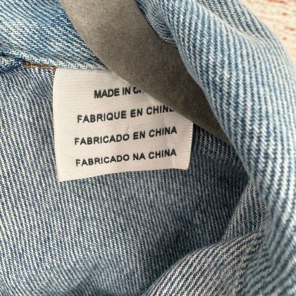 Levi's Multi Wash Denim Trucker Jean Jacket Women's XS Blue Light/Medium Wash - Picture 5 of 9